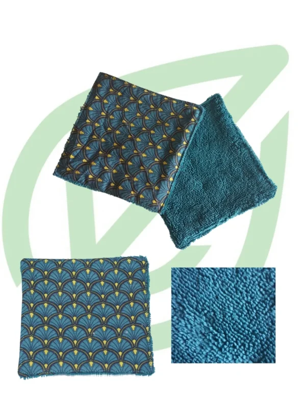 Lot de 7 lingettes modèle Baroque
