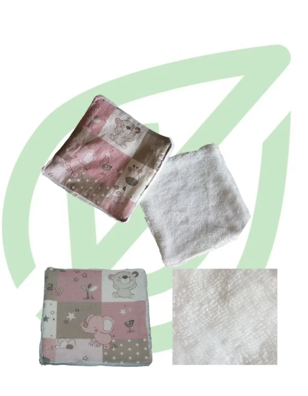 Lot de 7 lingettes modèle Rêves de doudous